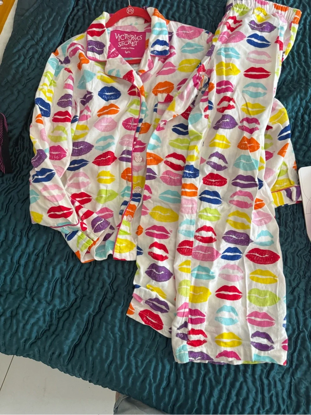 Victoria's Secret multi color Lip Print  set